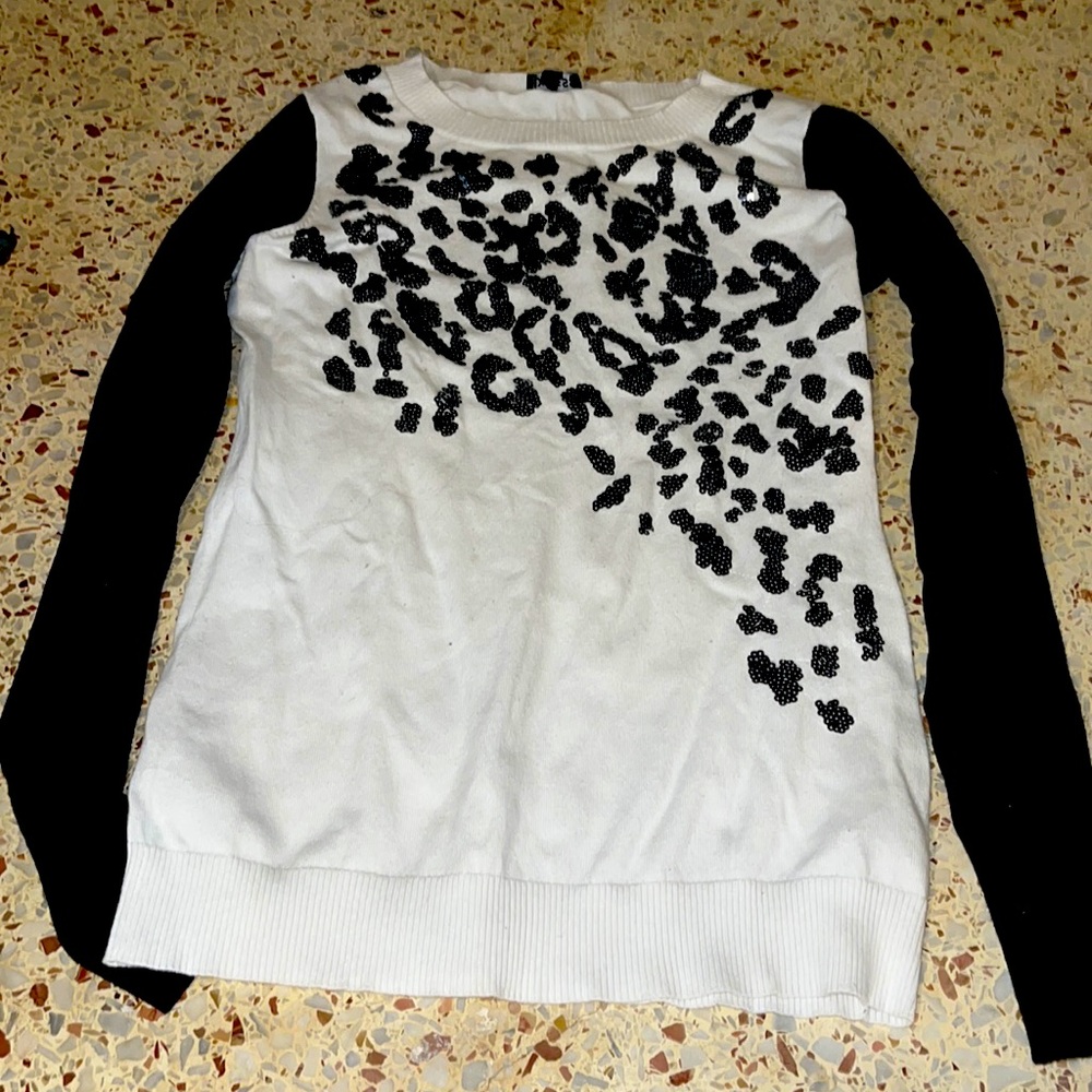 Long sleeve cheetah print